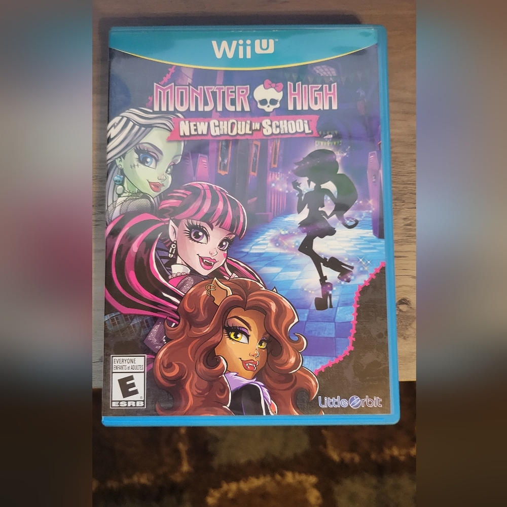 GUC Nintendo WiiU Monster High New Ghouls in School